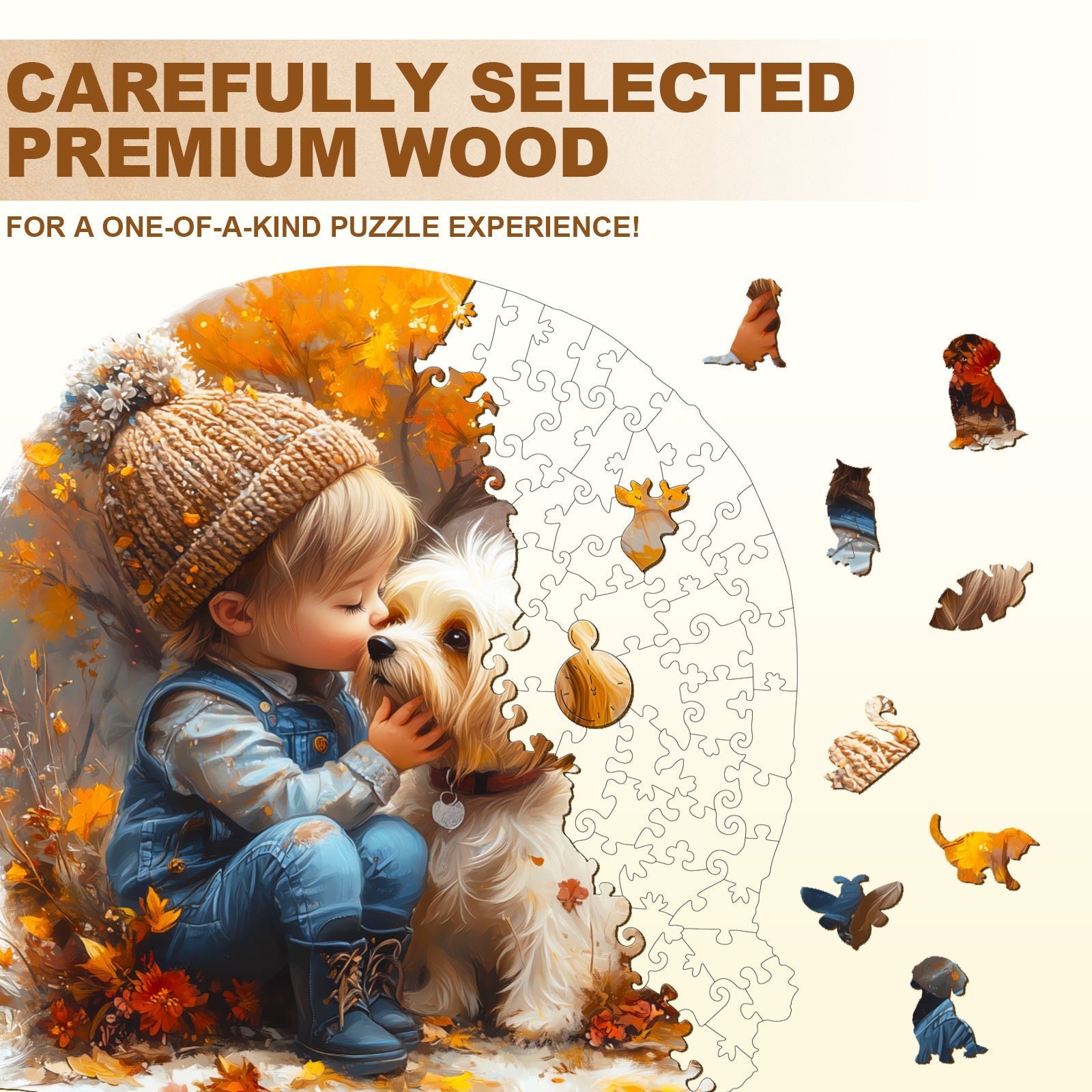 Best friend Wooden Jigsaw Puzzle