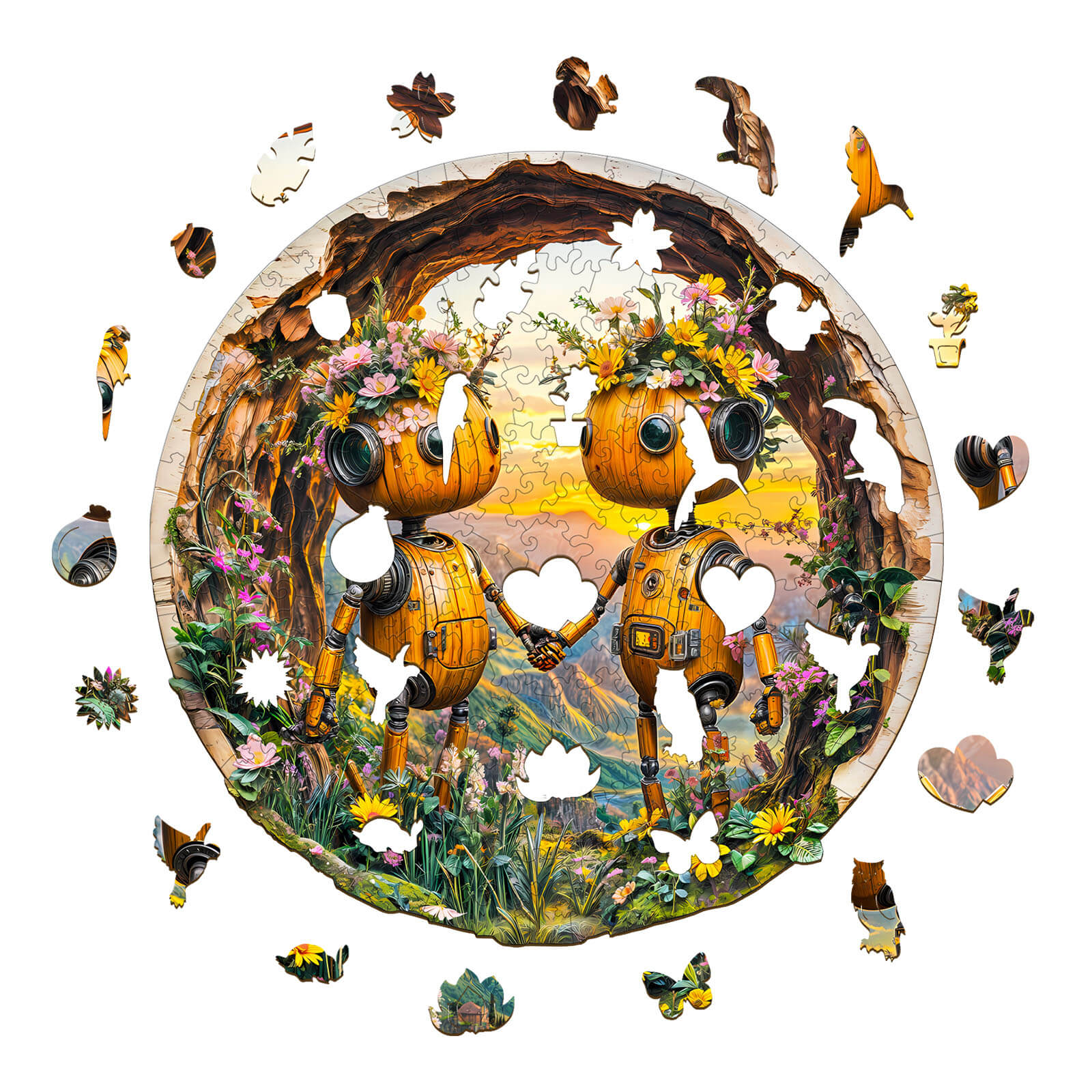 Eternal Love Wooden Jigsaw Puzzle