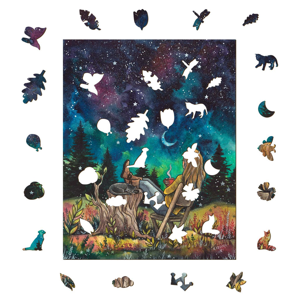 With The Stars - By Artist Kathryn Fedora
