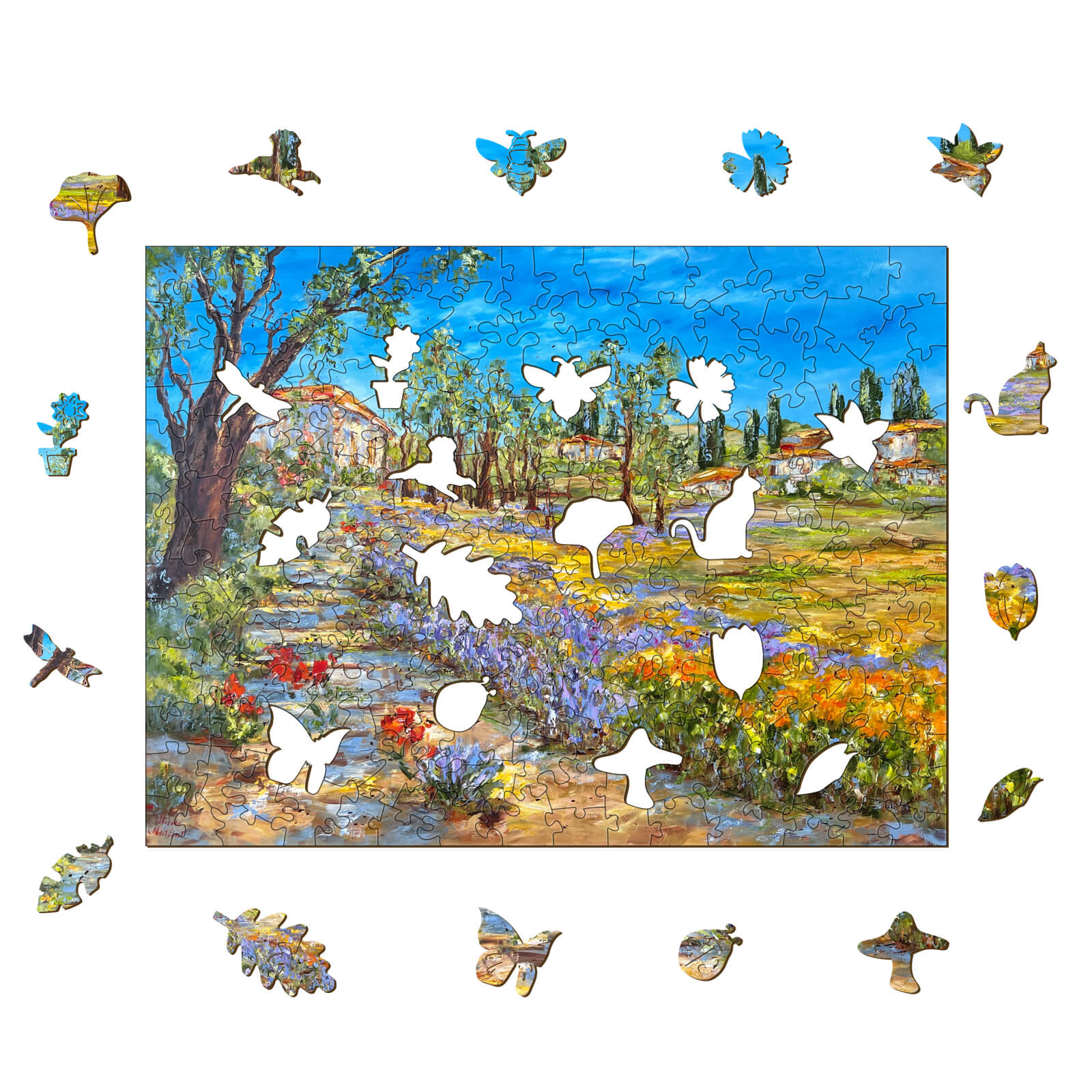 Spring in Provence - By Artist Diana Malivani