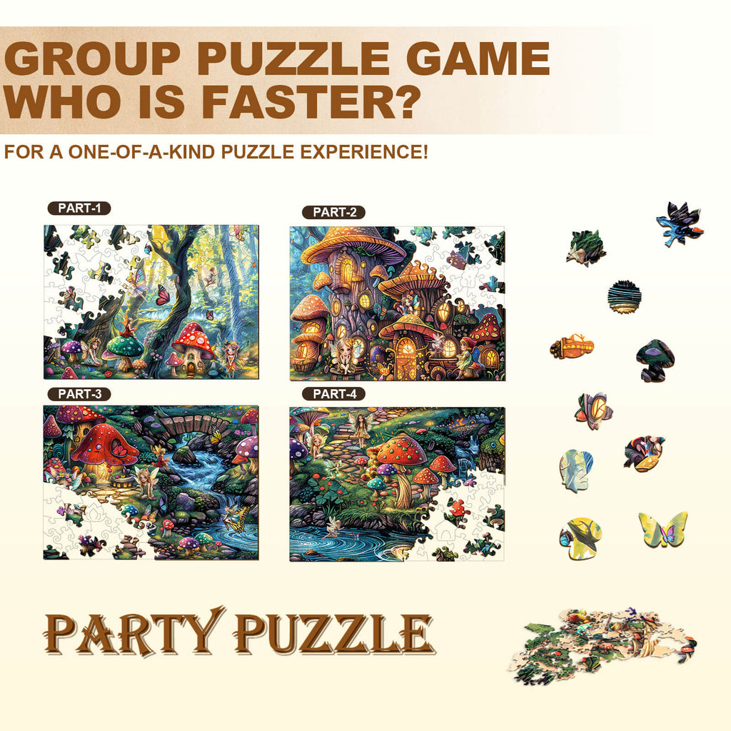 Party Puzzle-Fairy Village