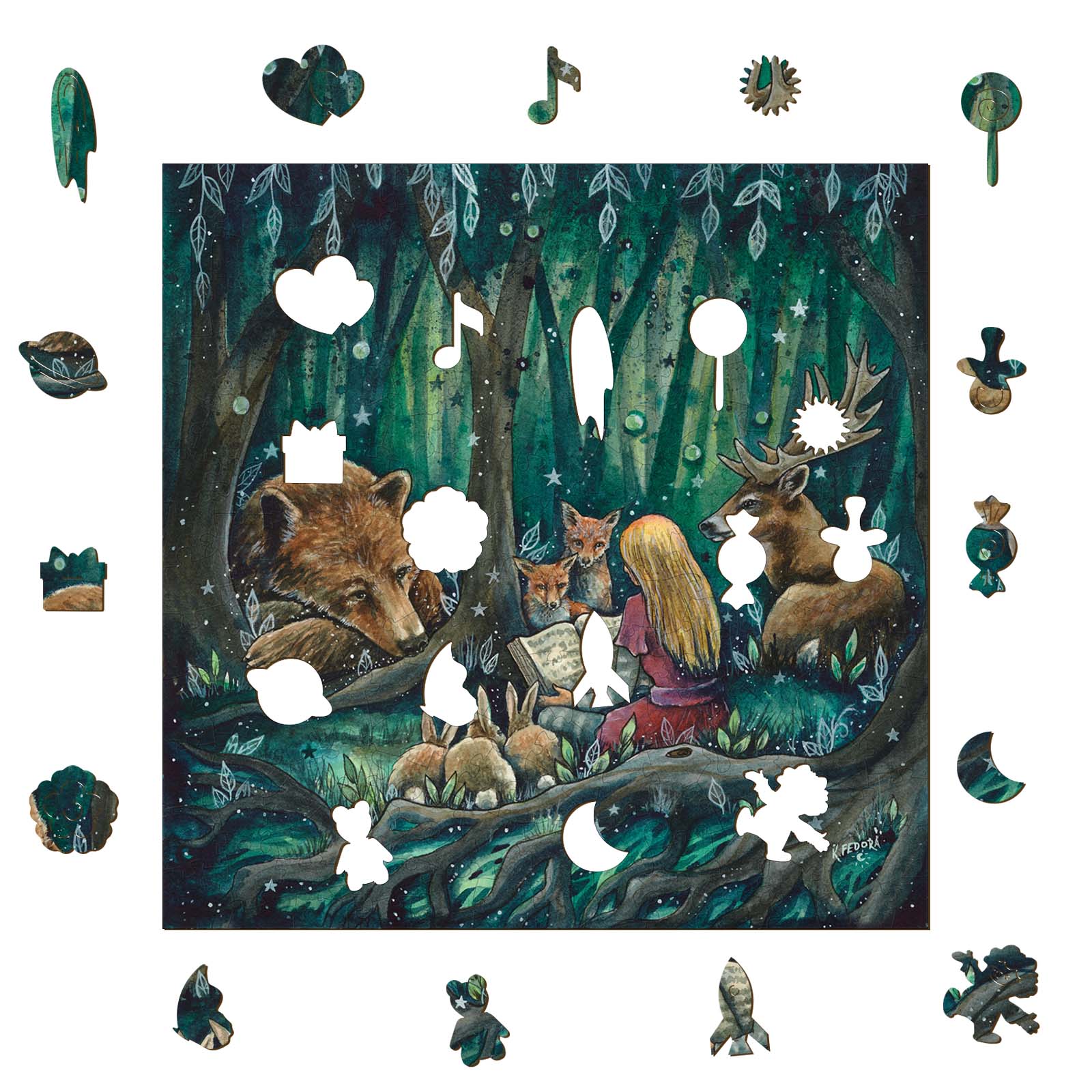 The Storyteller - By Artist Kathryn Fedora