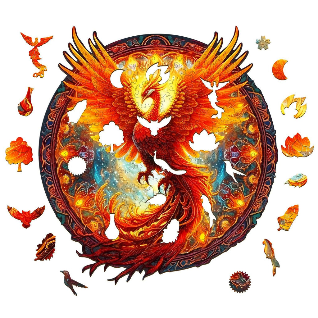 Phoenix Wooden Jigsaw Puzzle