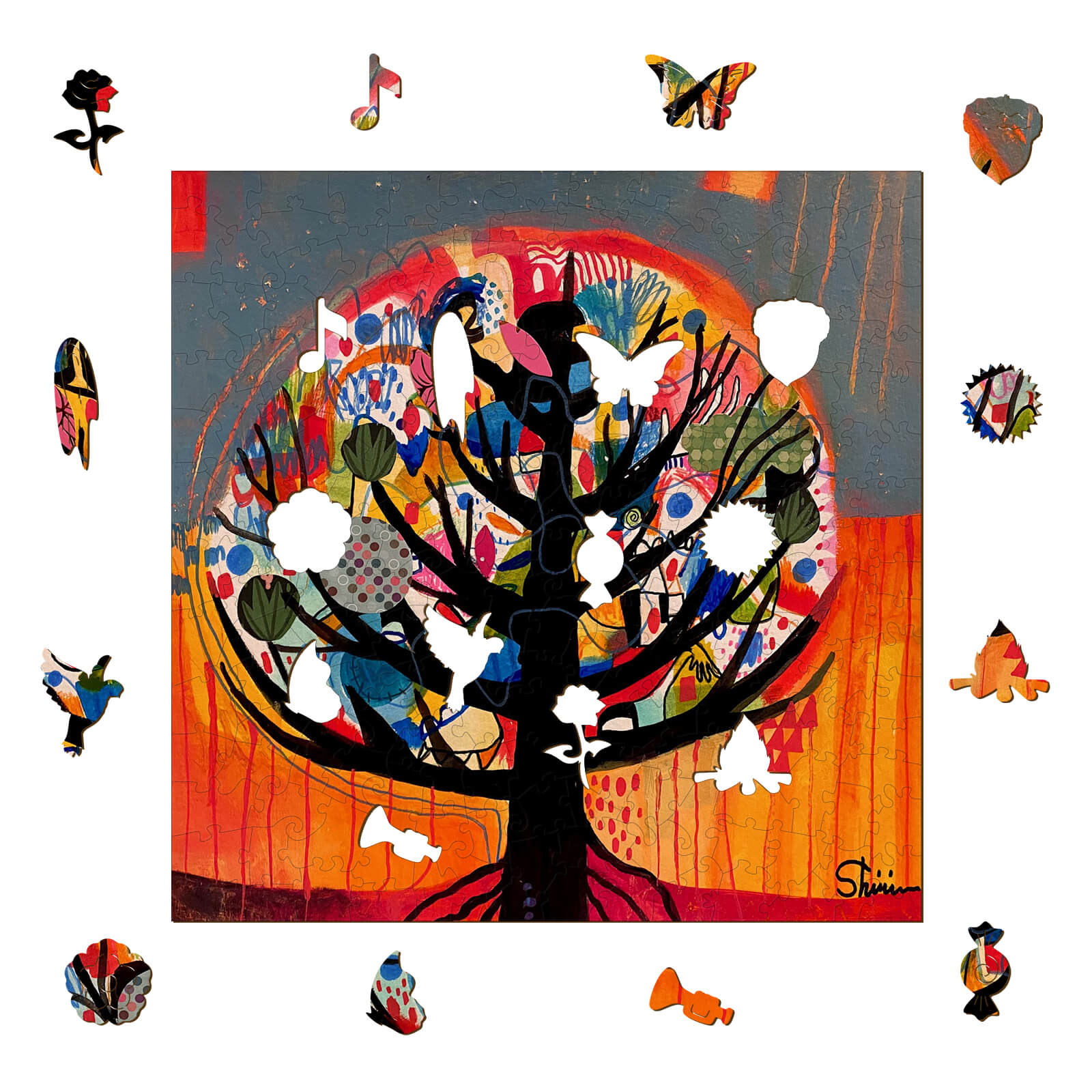 Unfold - By Artist Shirin Moarefi