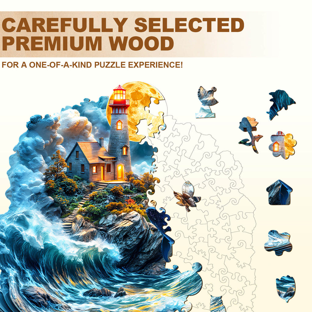 Dream Sea Wonder Wooden Jigsaw Puzzle