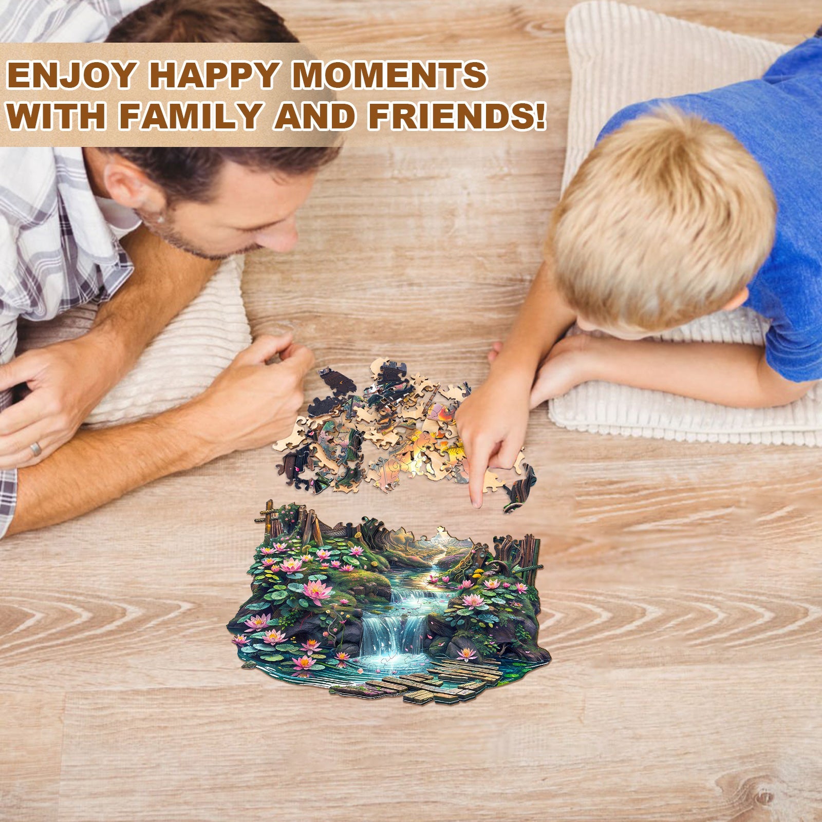 Barrel of Summer Wooden Jigsaw Puzzle