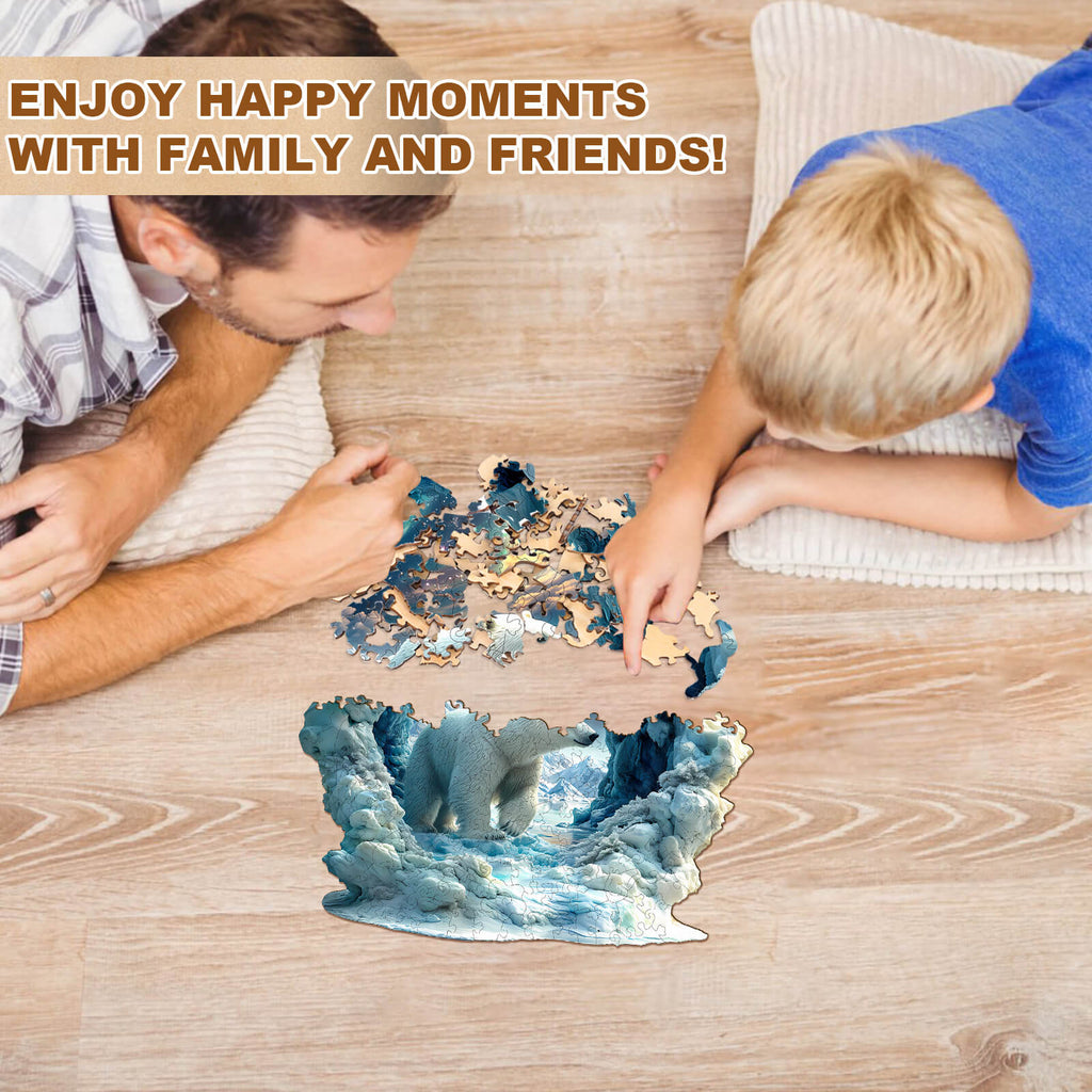 3D Arctic Glory Wooden Jigsaw Puzzle