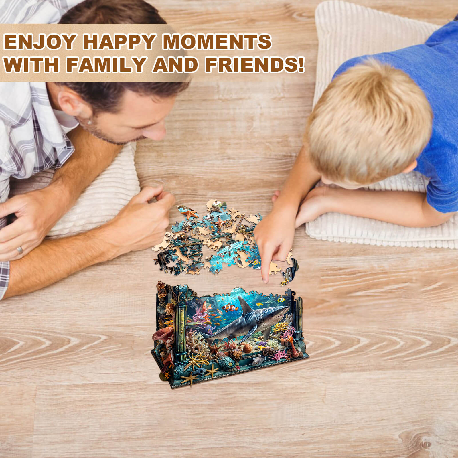 Treasure Chest Ocean-1 Wooden Jigsaw Puzzle