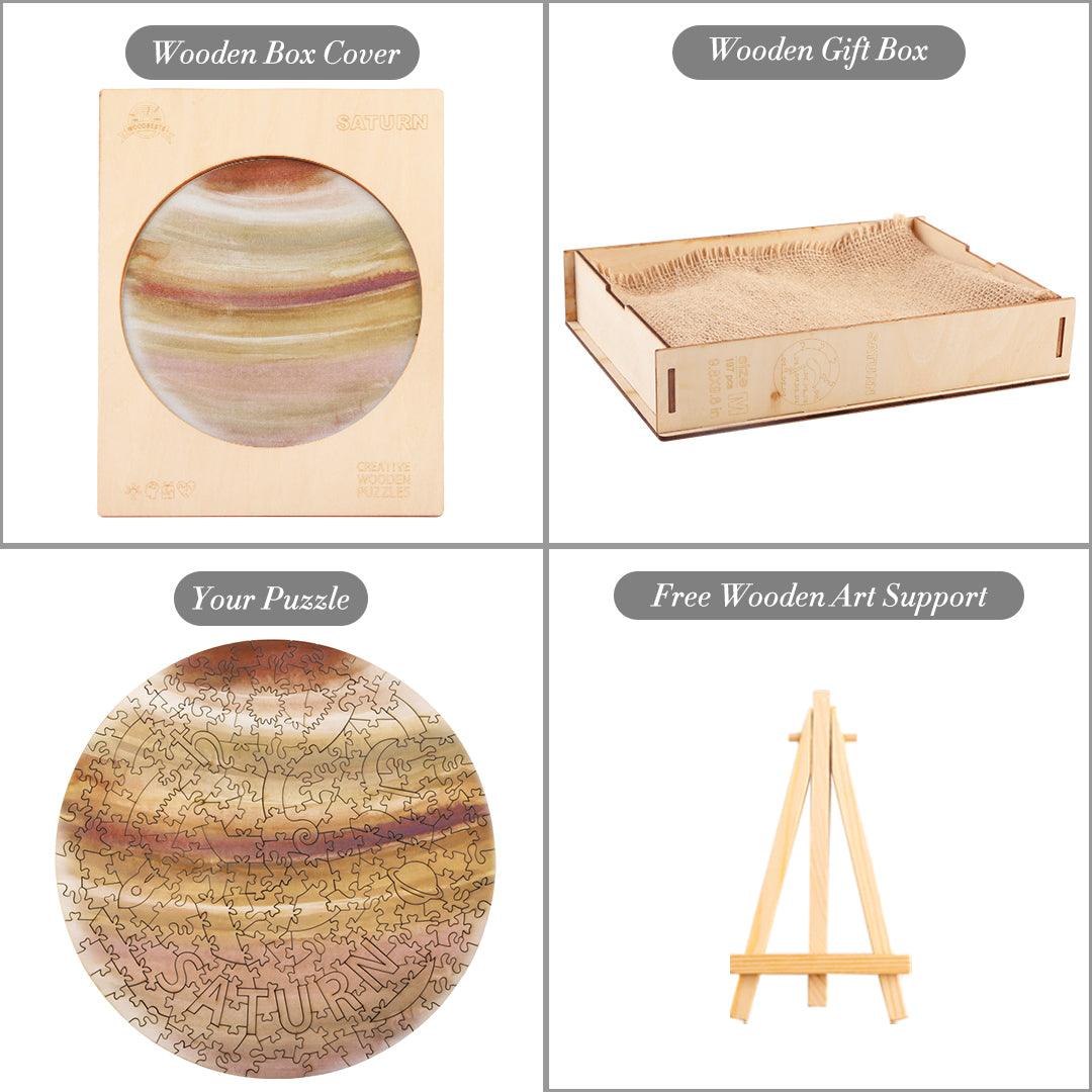 Saturn Wooden Jigsaw Puzzle