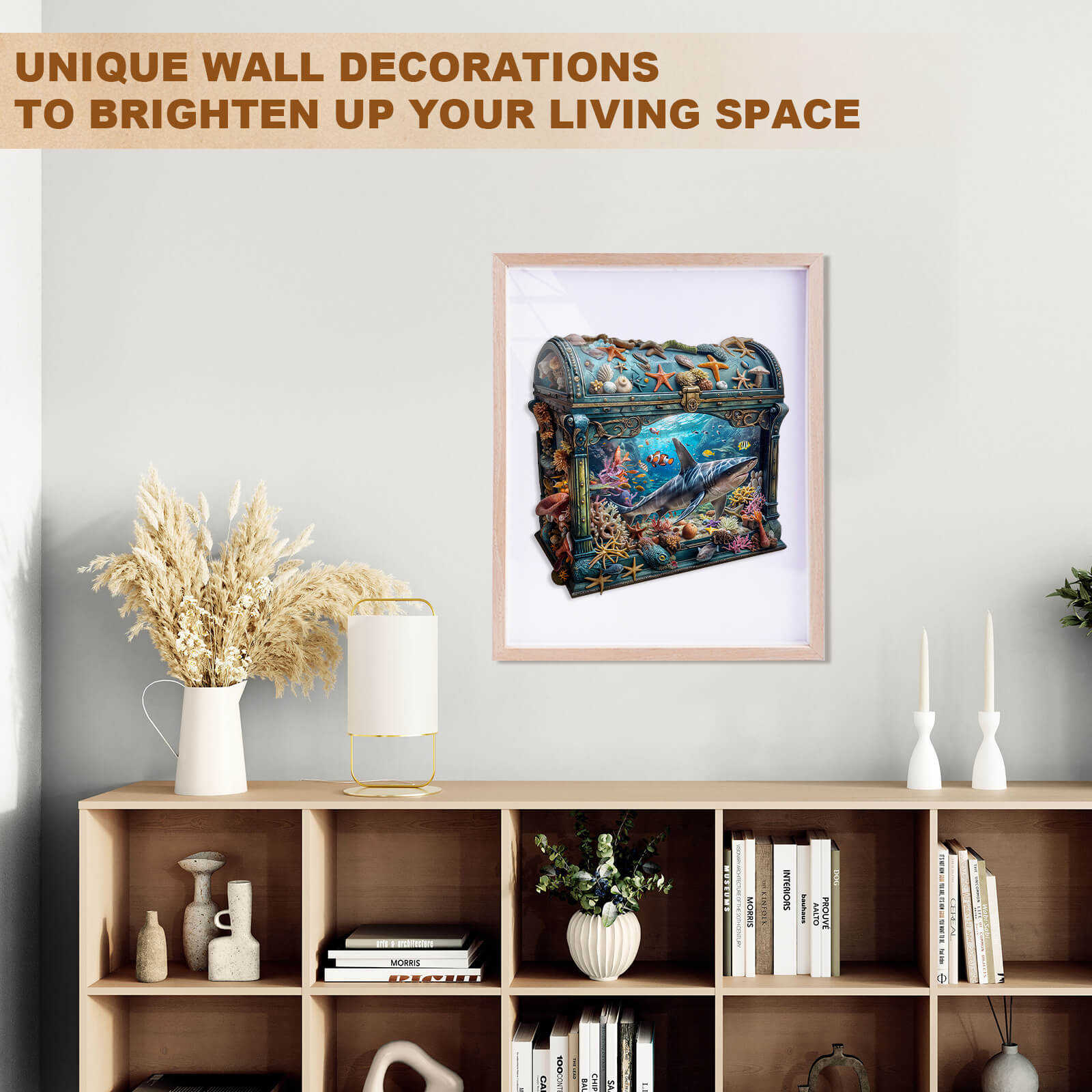 Treasure Chest Ocean-1 Wooden Jigsaw Puzzle