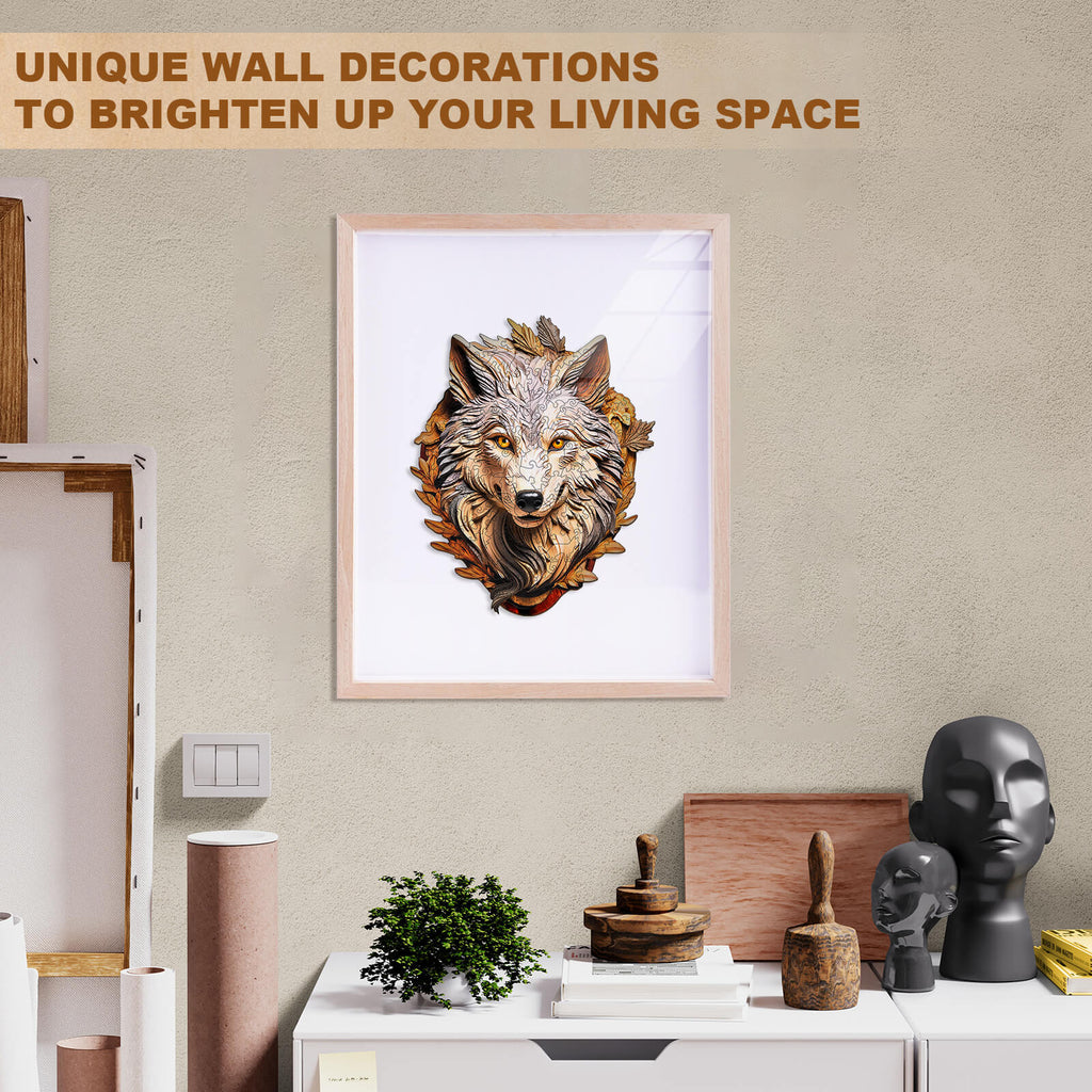 Eternal Wolf Wooden Jigsaw Puzzle