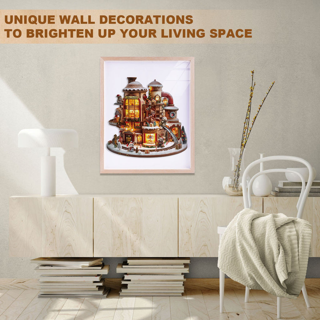 Coffee Workshop Wooden Jigsaw Puzzle