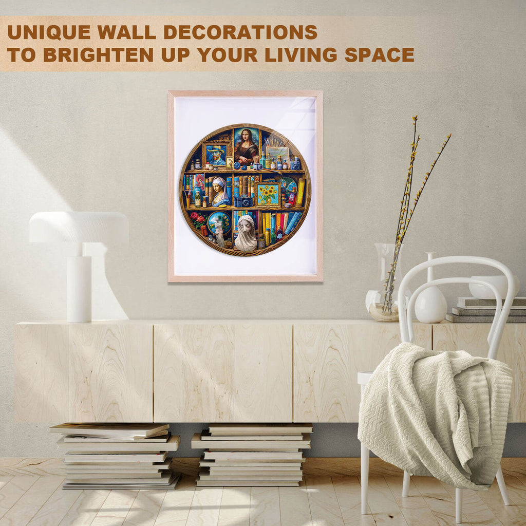 Artist Closet Wooden Jigsaw Puzzle
