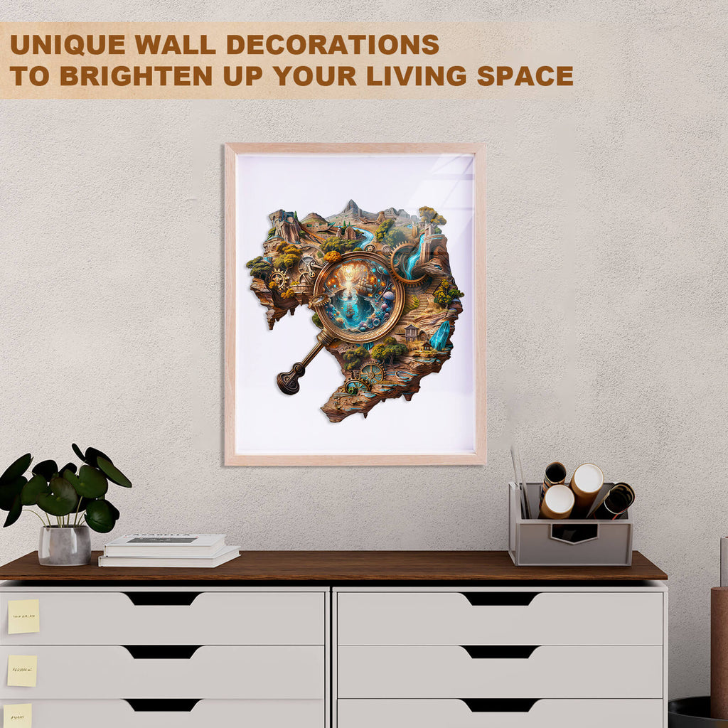 Explorer's World-1 Wooden Jigsaw Puzzle