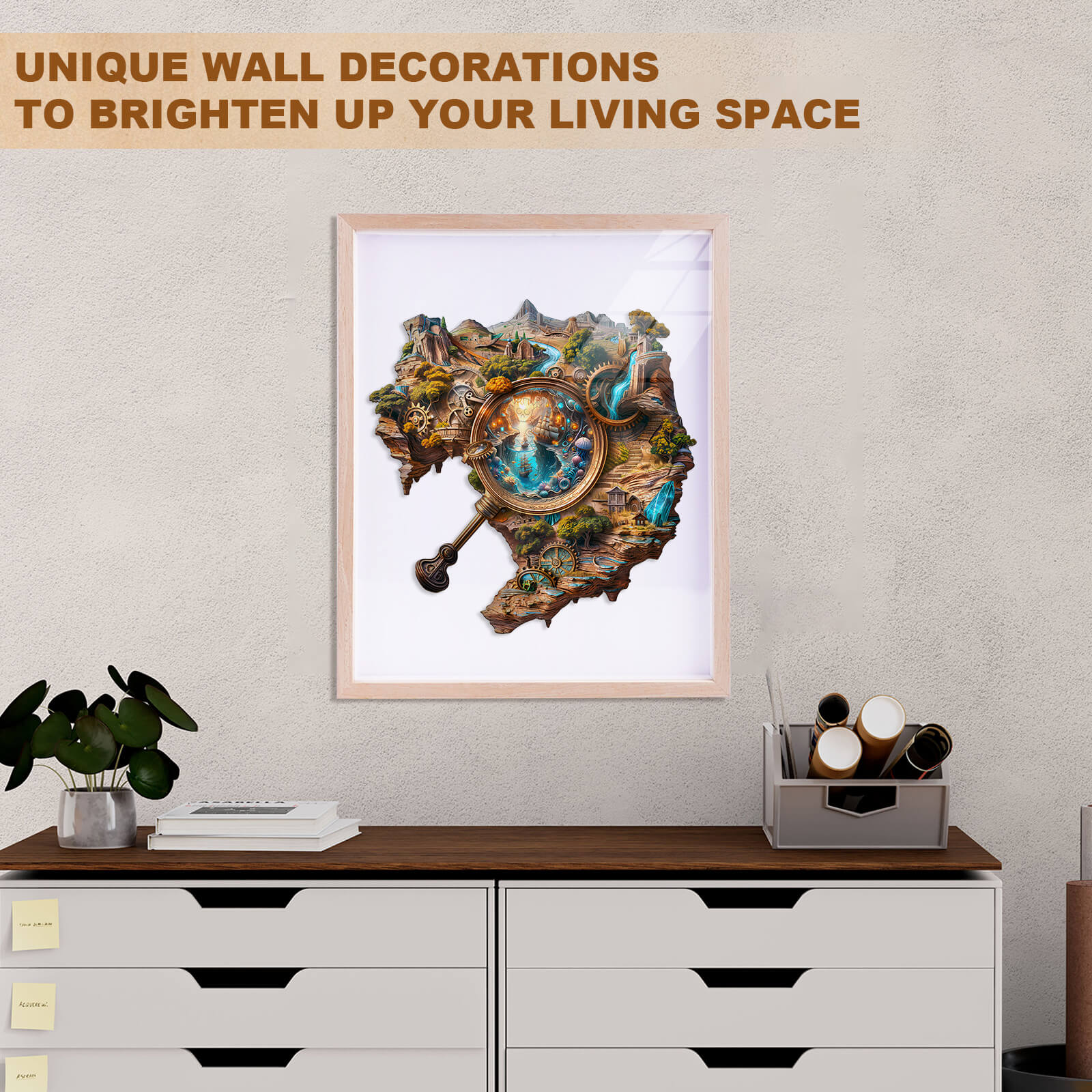 Explorer's World-1 Wooden Jigsaw Puzzle