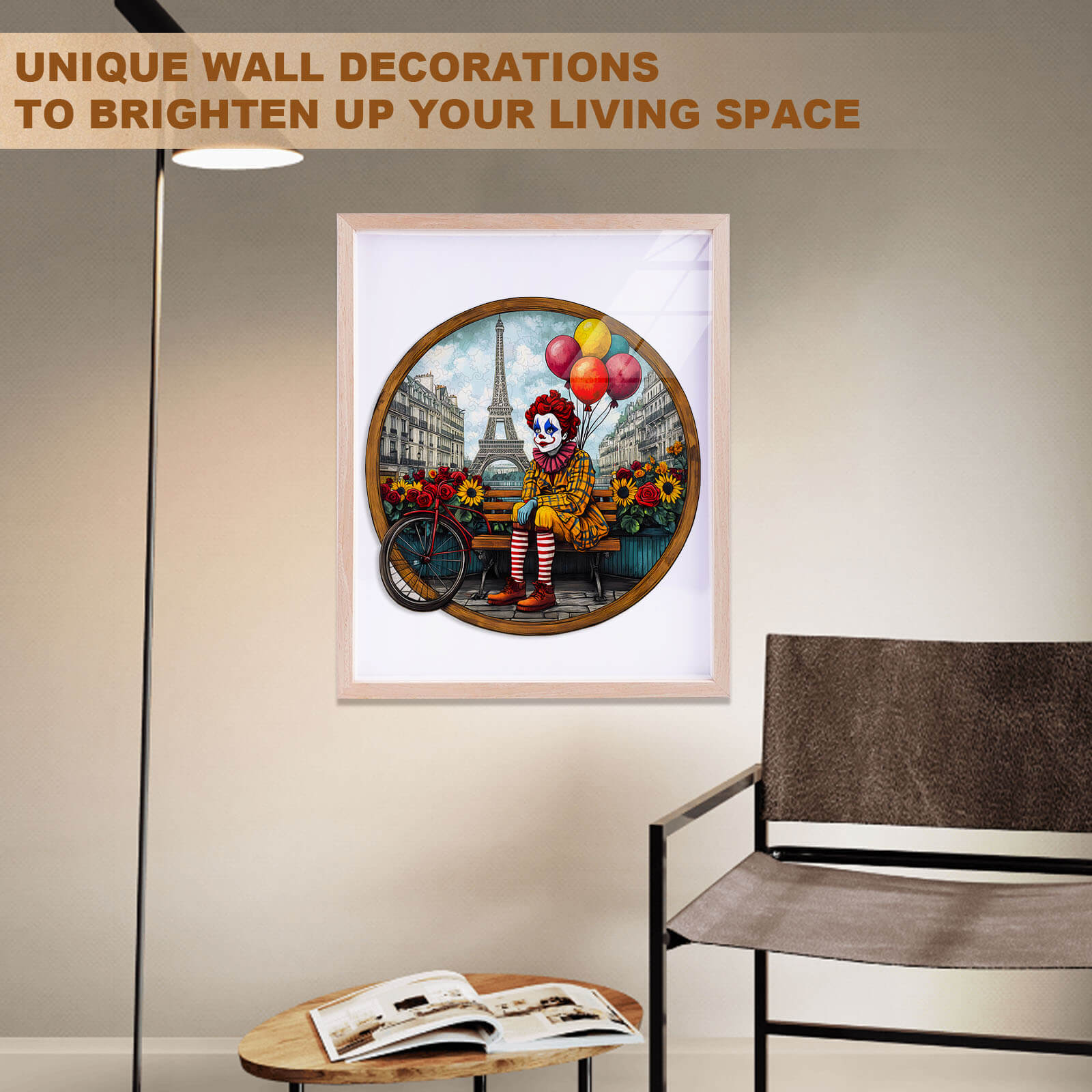 Thoughts of the Joker Wooden Jigsaw Puzzle