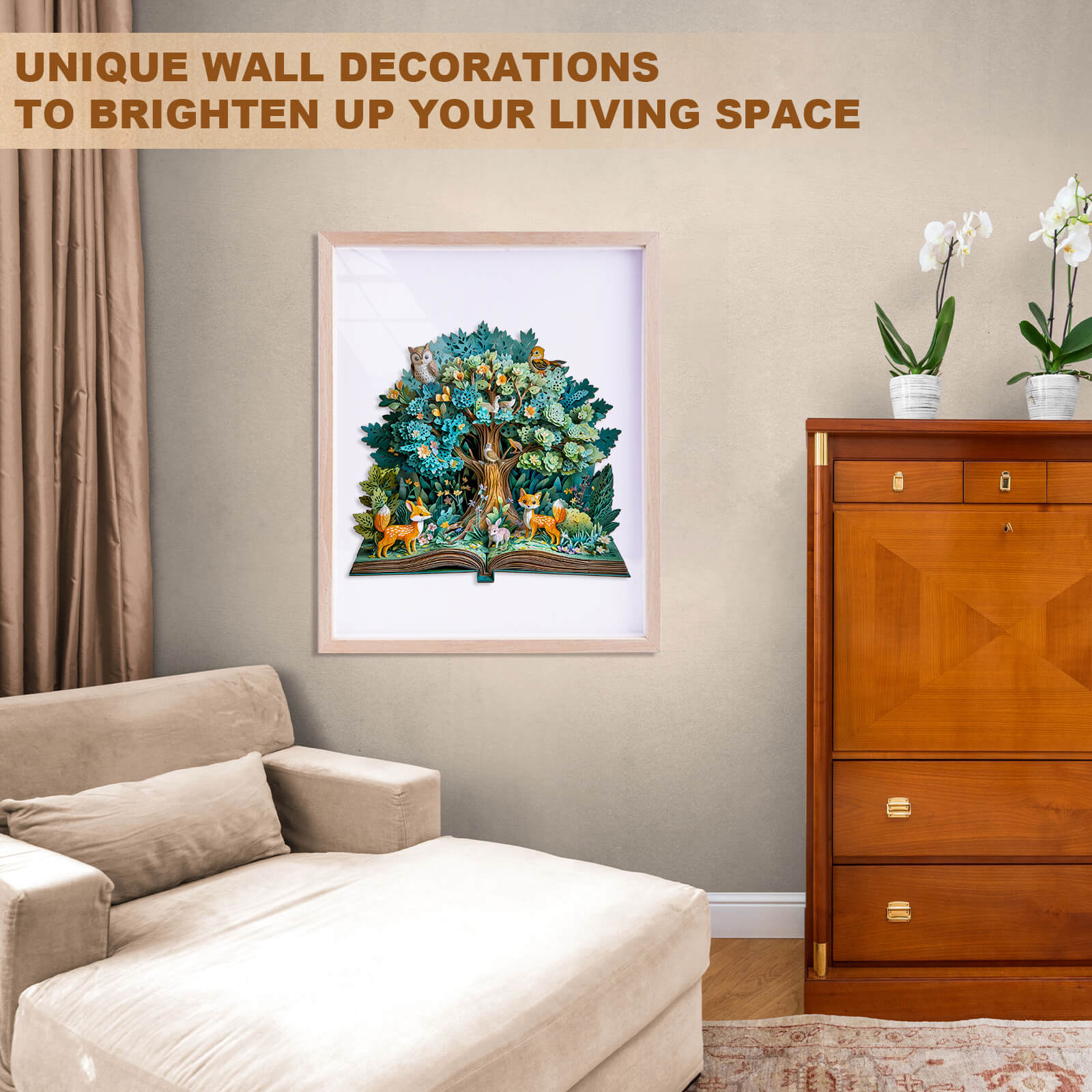 3D Forest Tales Wooden Jigsaw Puzzle