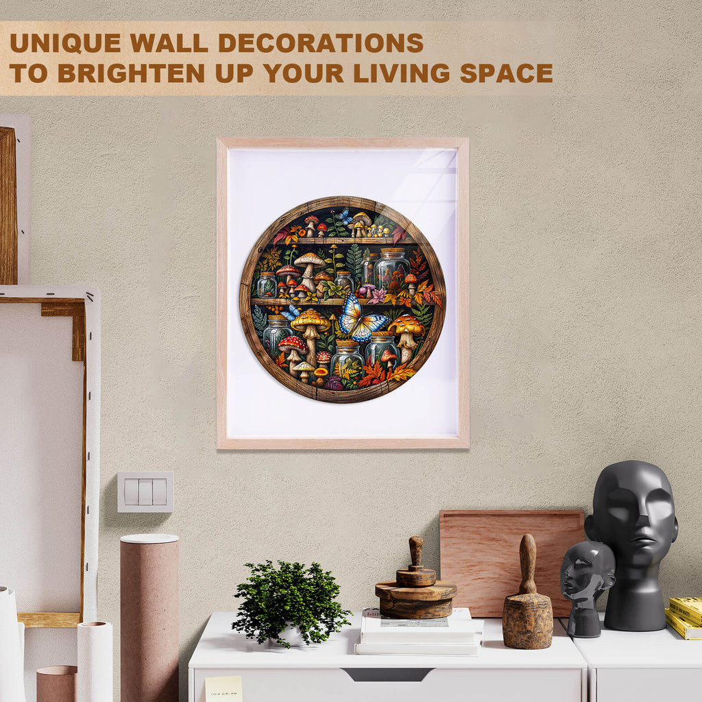 Plant collection rack Wooden Jigsaw Puzzle