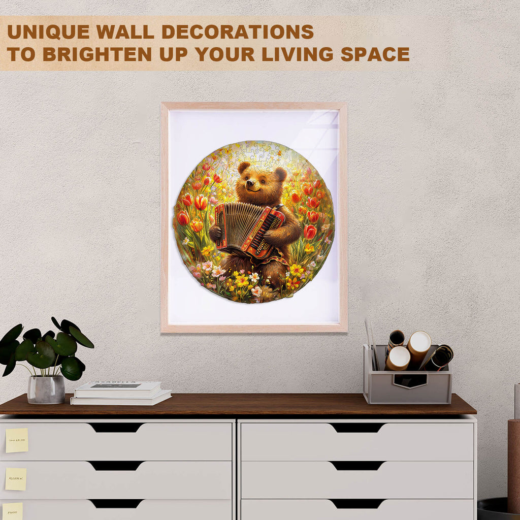Melody Meadow Wooden Jigsaw Puzzle