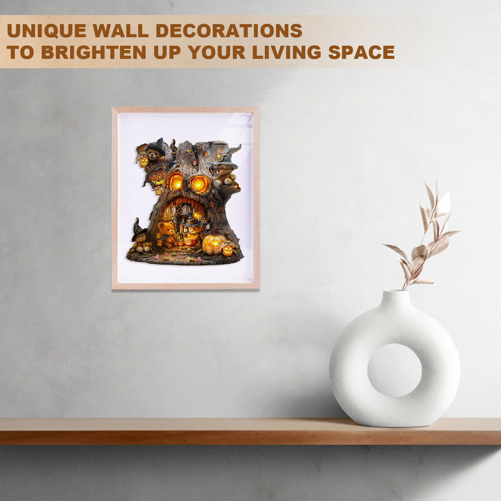Enchanted Bearhouse Wooden Jigsaw Puzzle
