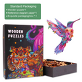 Hummingbird-3 Wooden Jigsaw Puzzle