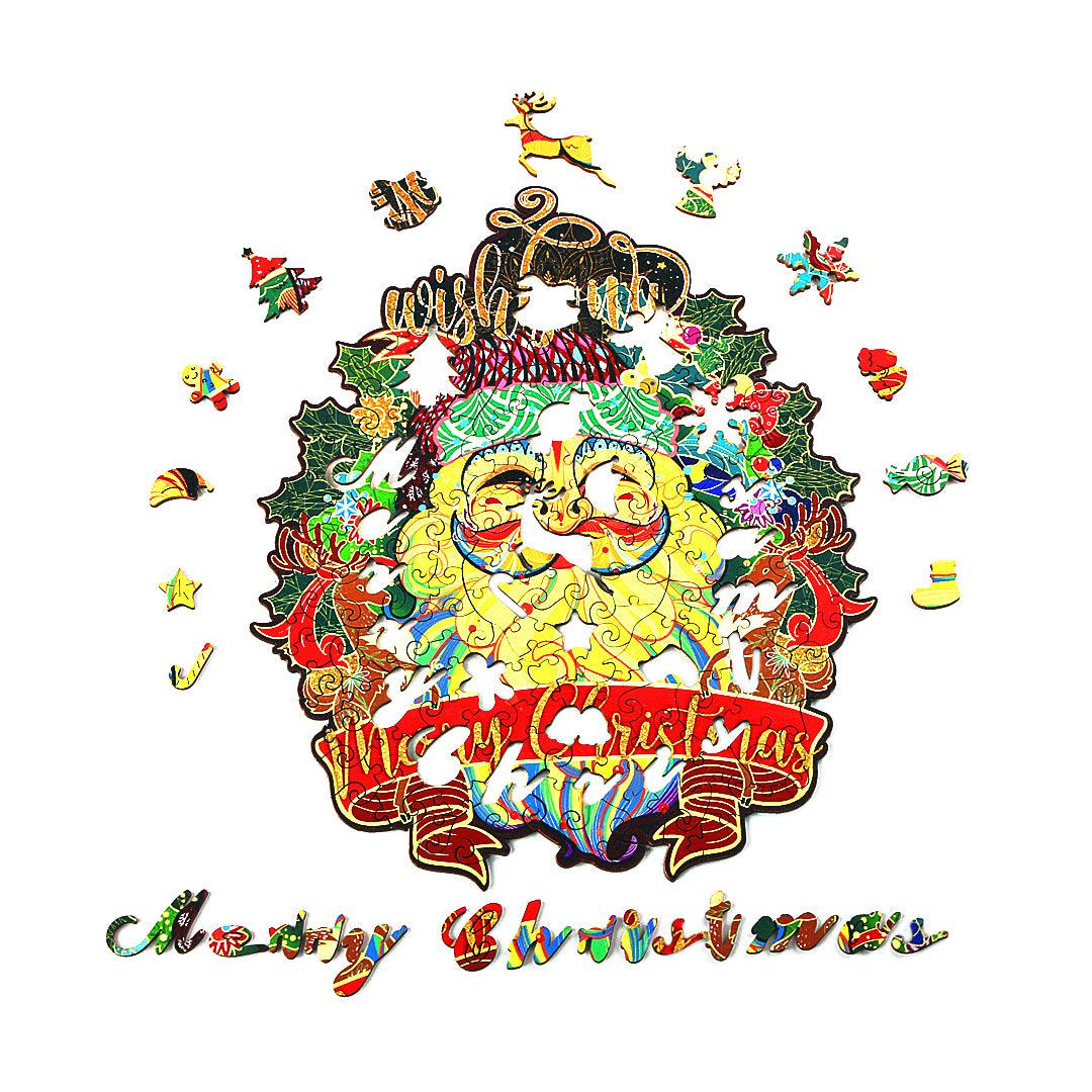 Santa Claus Wooden Jigsaw Puzzle