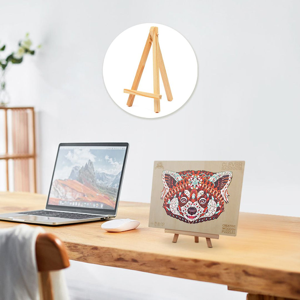 Clever Raccoon Wooden Jigsaw Puzzle