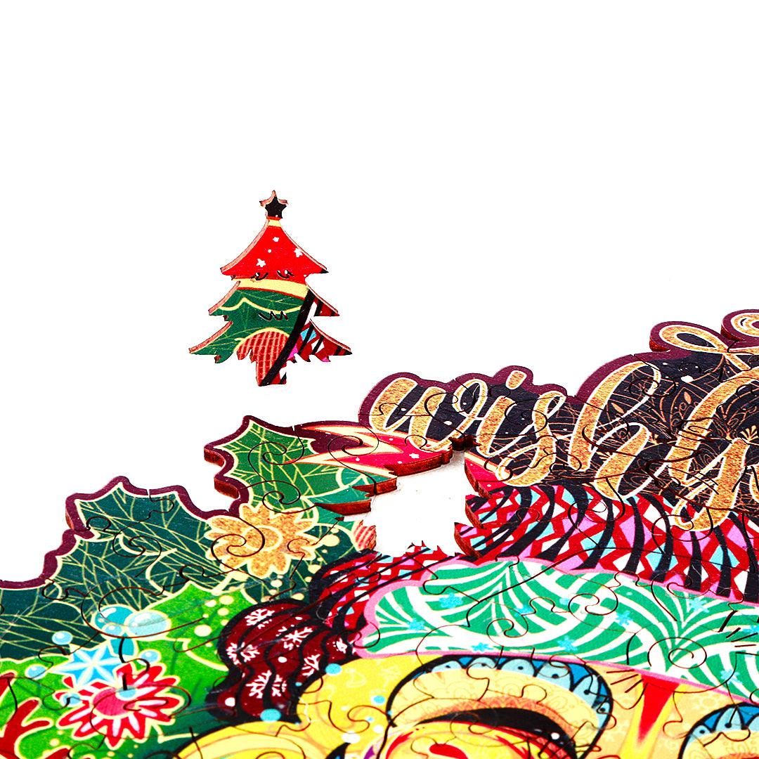 Santa Claus Wooden Jigsaw Puzzle