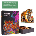 Tiger Family-2 Wooden Jigsaw Puzzle