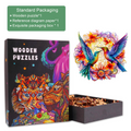Hummingbirds-2 Wooden Jigsaw Puzzle