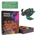 Resolute Turtle Wooden Jigsaw Puzzle - Woodbests