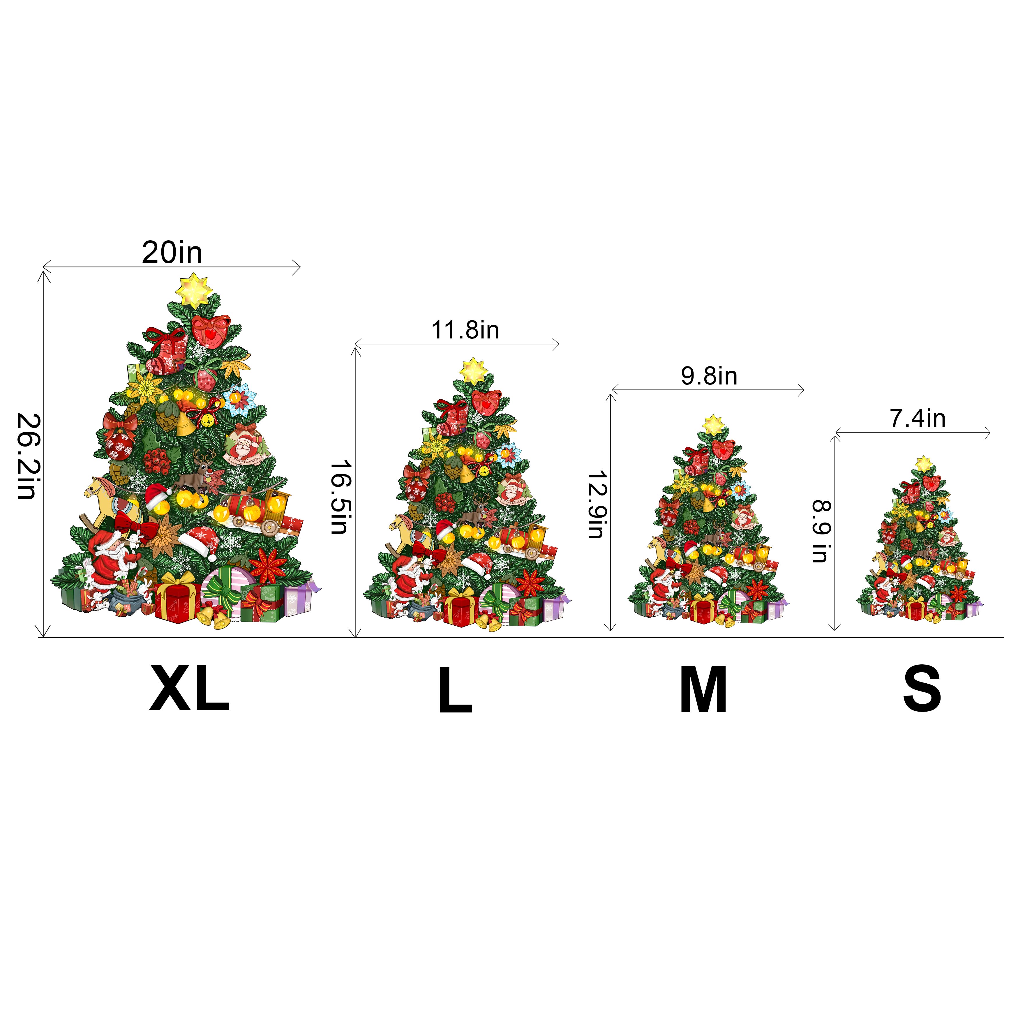Christmas Tree Wooden Jigsaw Puzzle