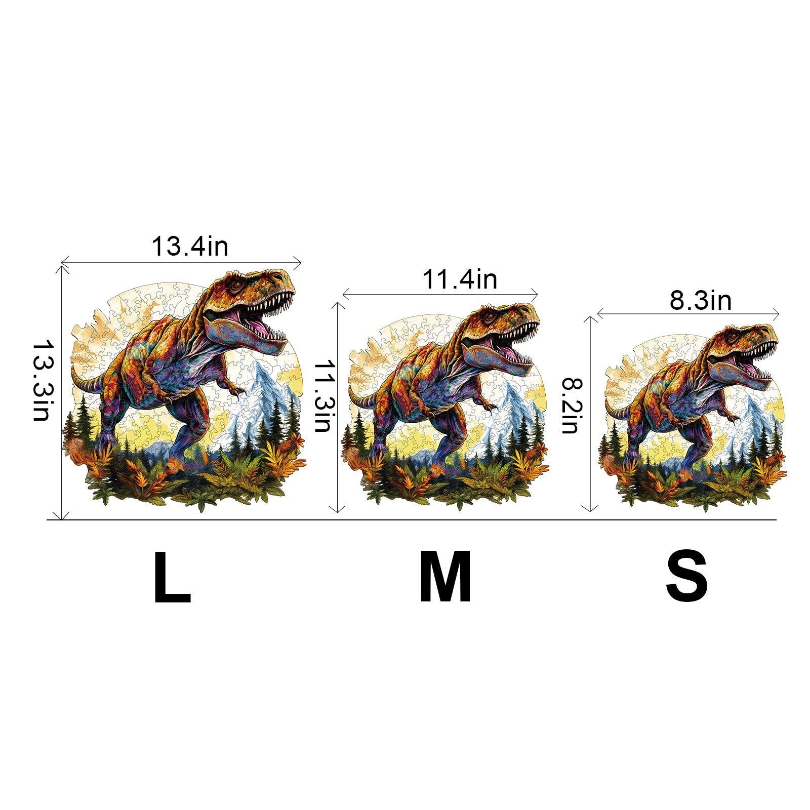 T-rex Wooden Jigsaw Puzzle