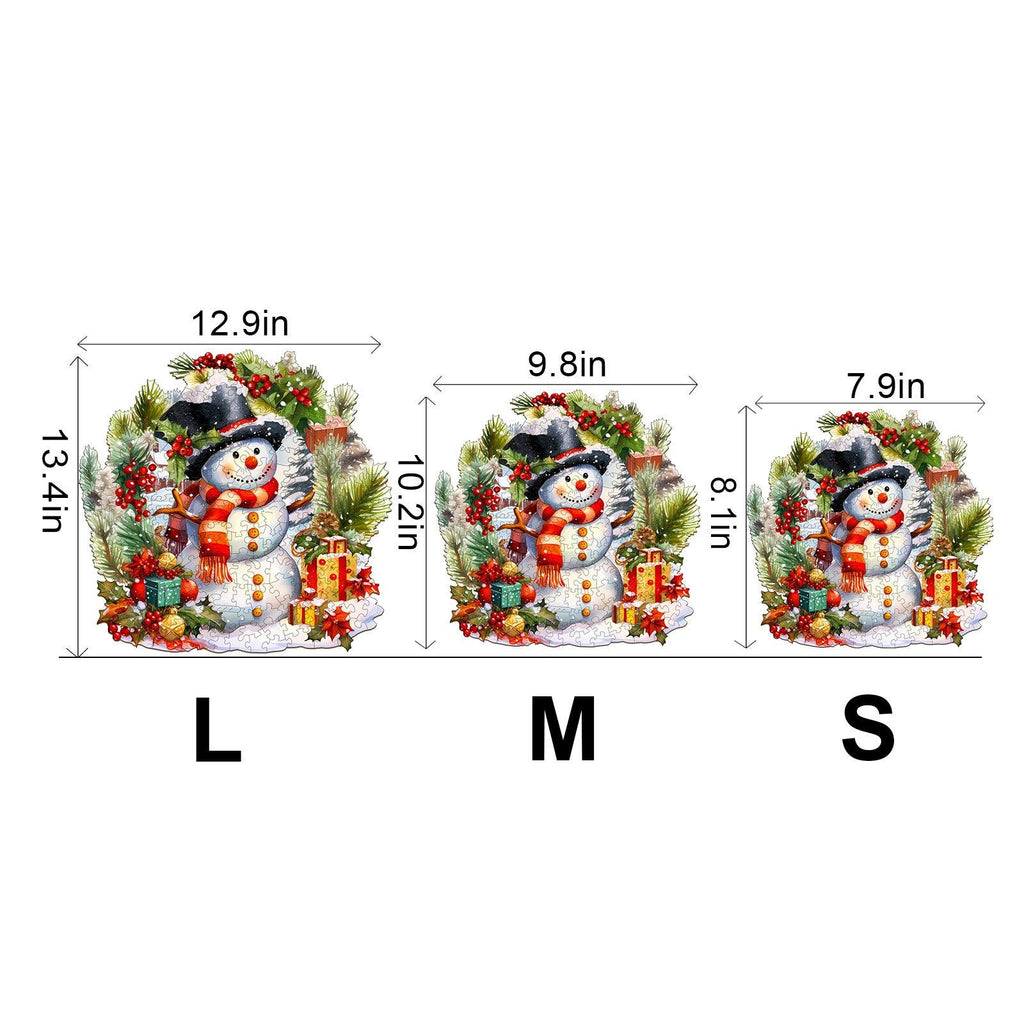 Frosty The Snowman Wooden Jigsaw Puzzle