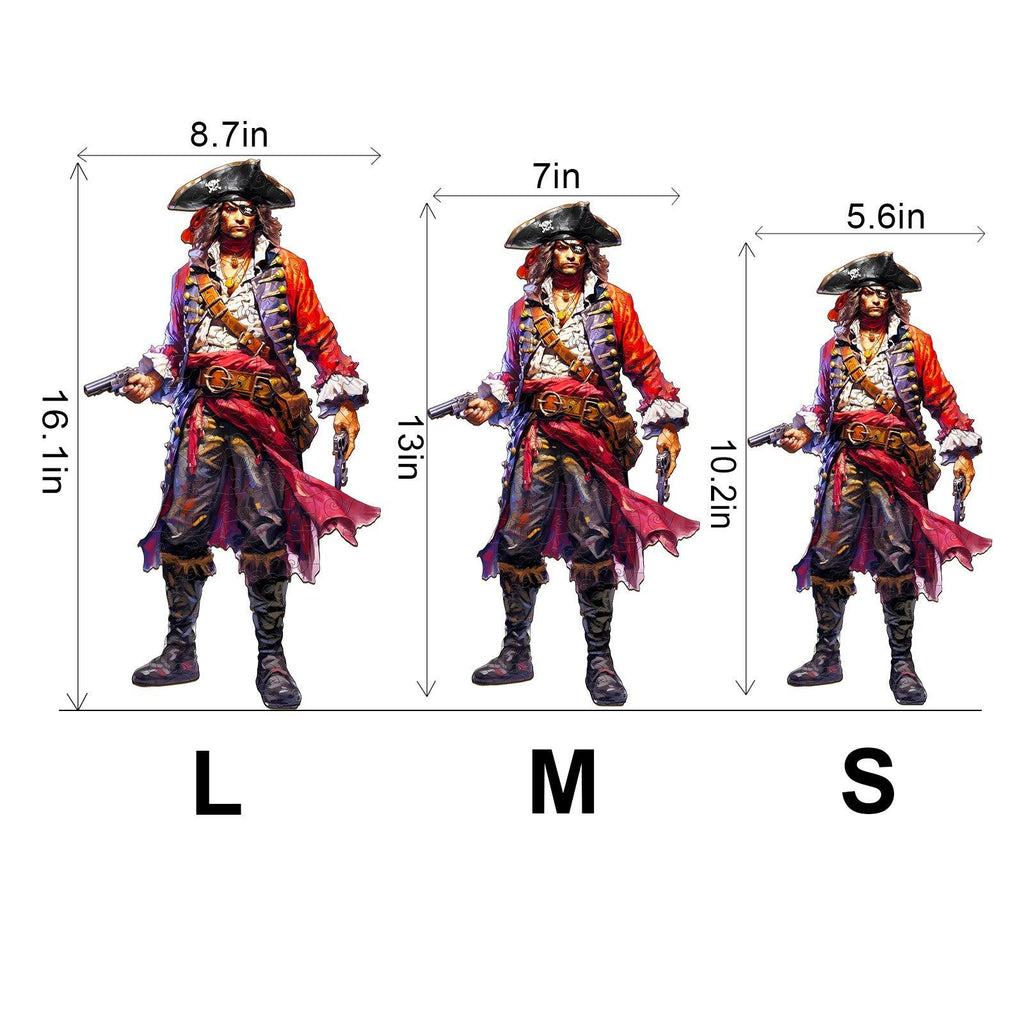 Captain Wooden Jigsaw Puzzle