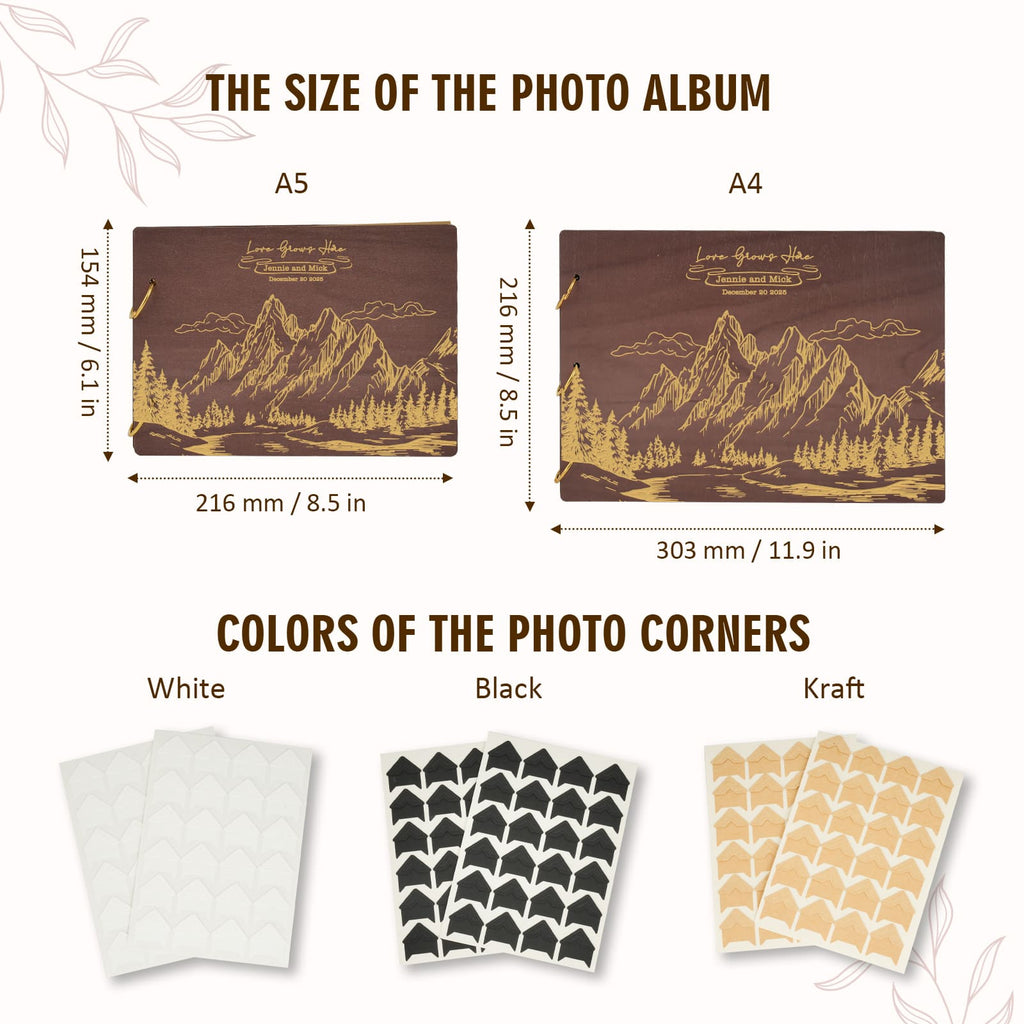 Personalized Travel Photo Album - Travel Photo Book