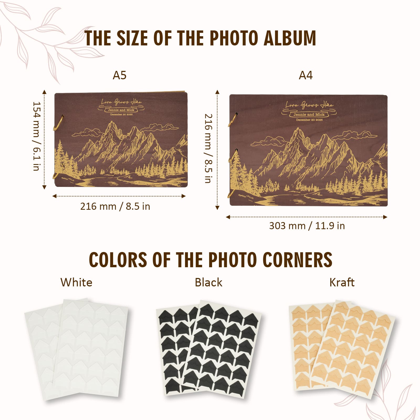 Personalized Travel Photo Album - Travel Photo Book