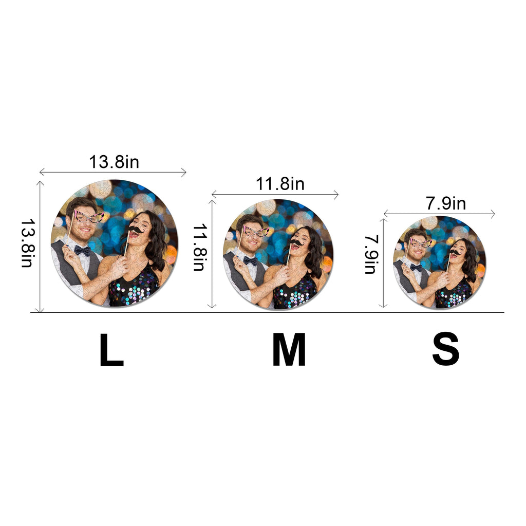 True Love Personalized Photo Puzzles For Wedding Memory