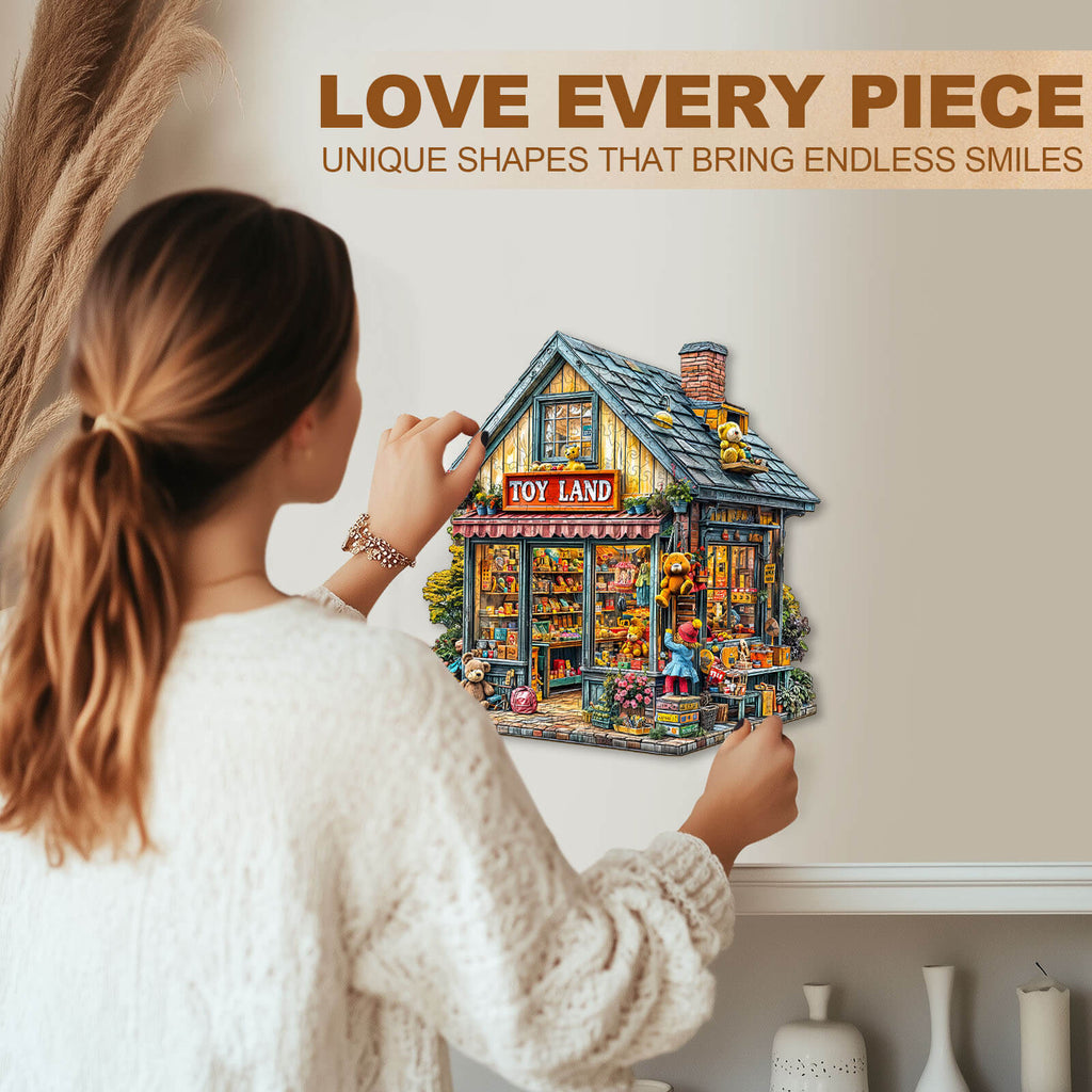 toy land Wooden Jigsaw Puzzle