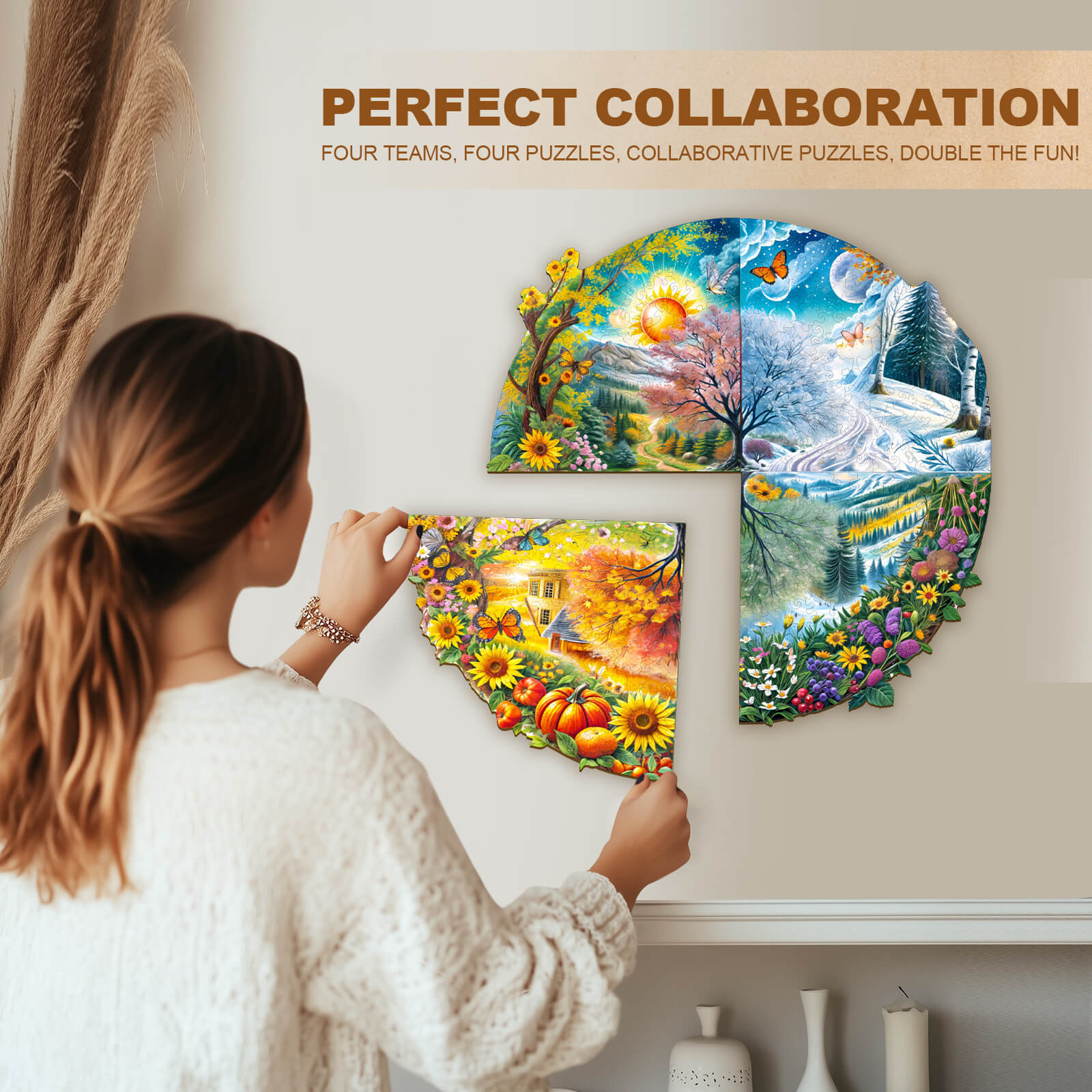 Party Puzzle-Four Seasons