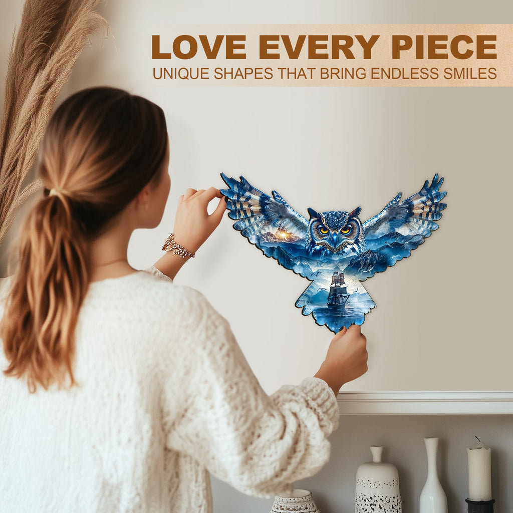 Bluewing Voyage Wooden Jigsaw Puzzle