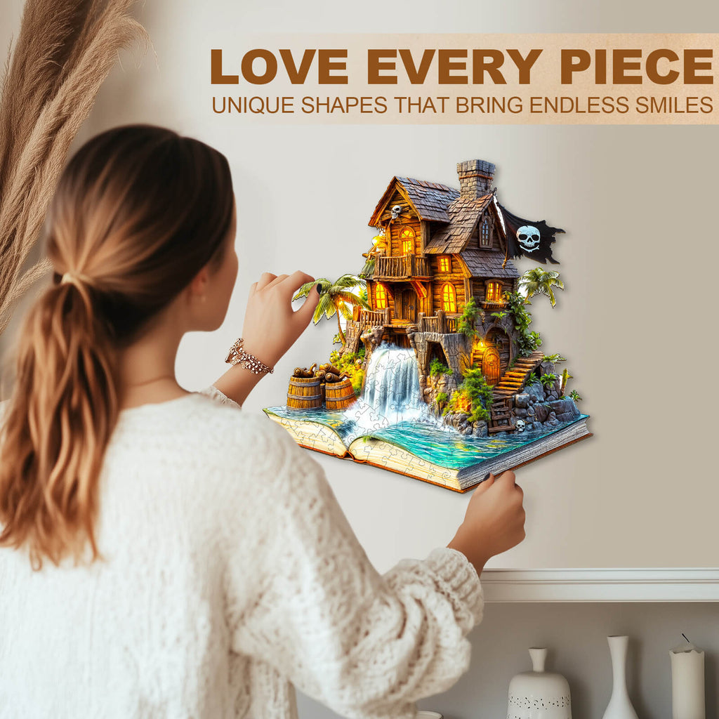 Pirate cabin-1 Wooden Jigsaw Puzzle