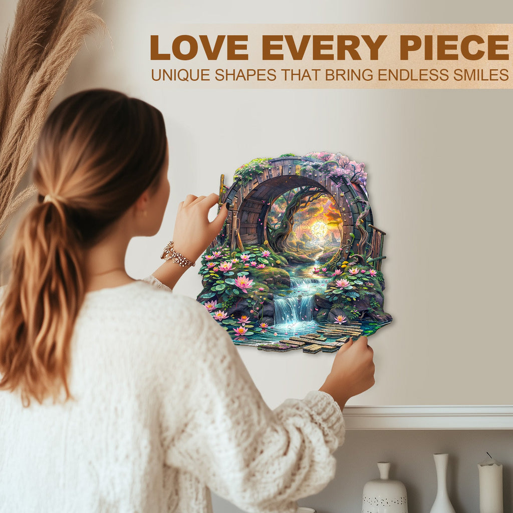 Barrel of Summer Wooden Jigsaw Puzzle