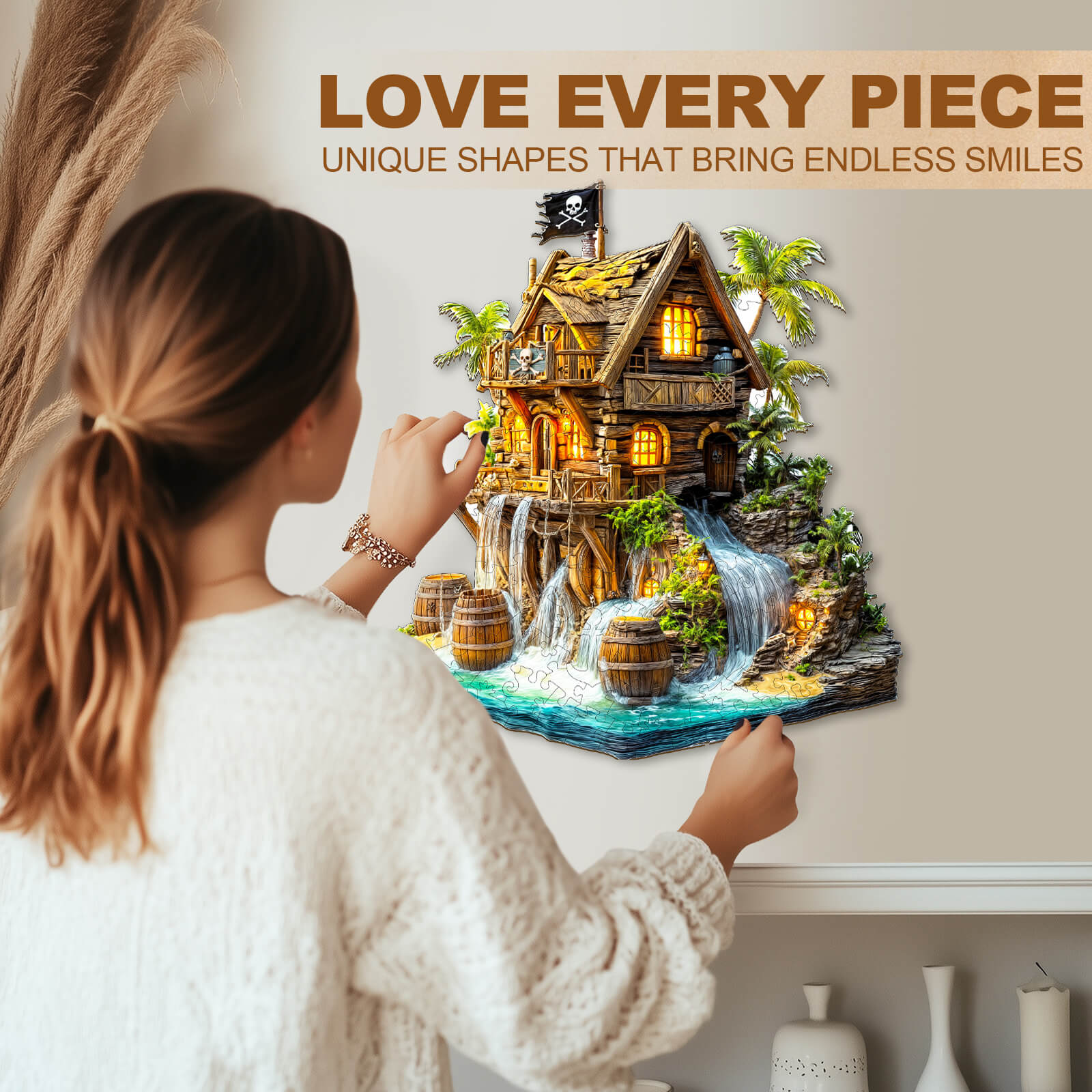 Pirate cabin-2 Wooden Jigsaw Puzzle
