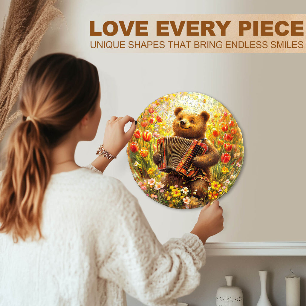 Melody Meadow Wooden Jigsaw Puzzle