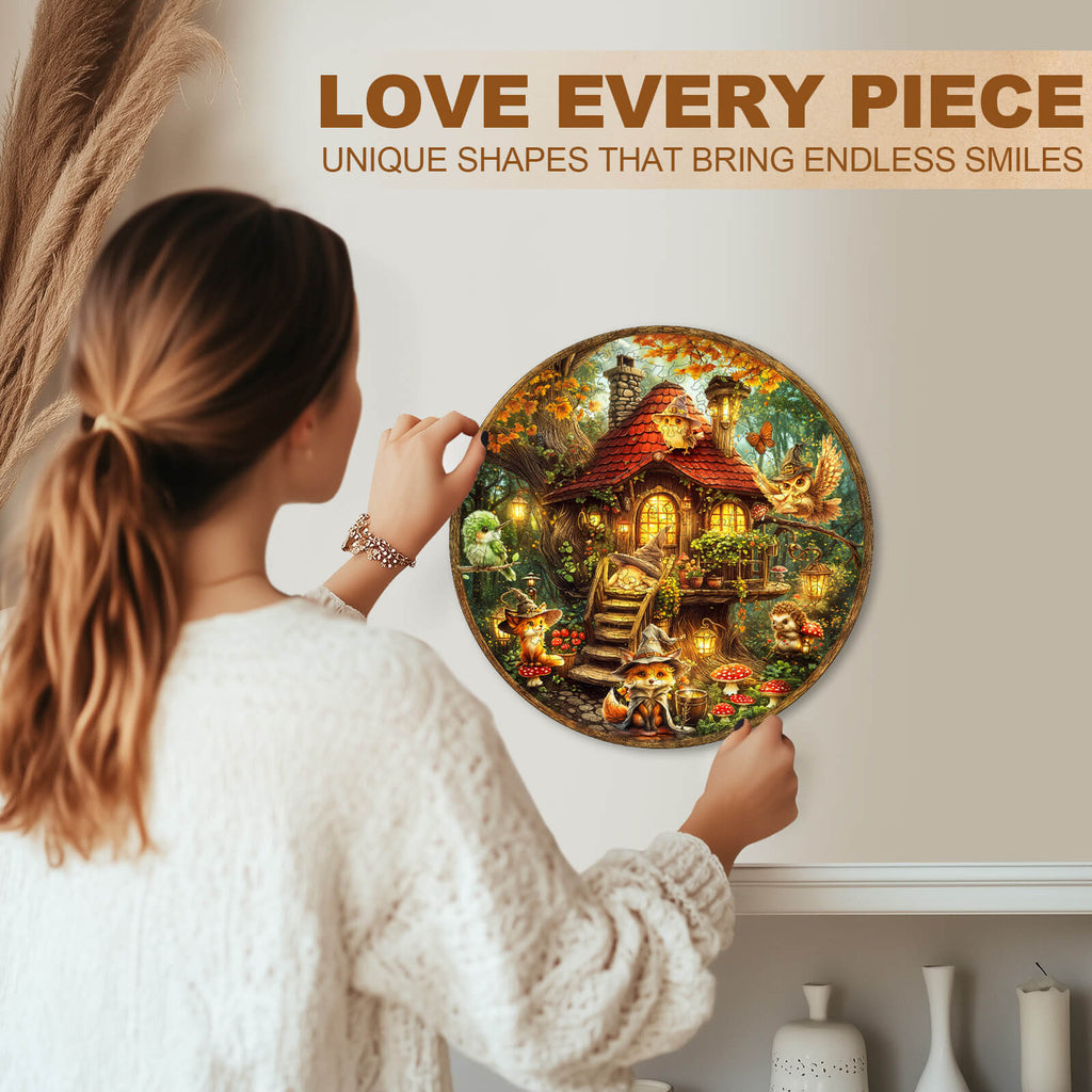 Magic forest Story Wooden Jigsaw Puzzle