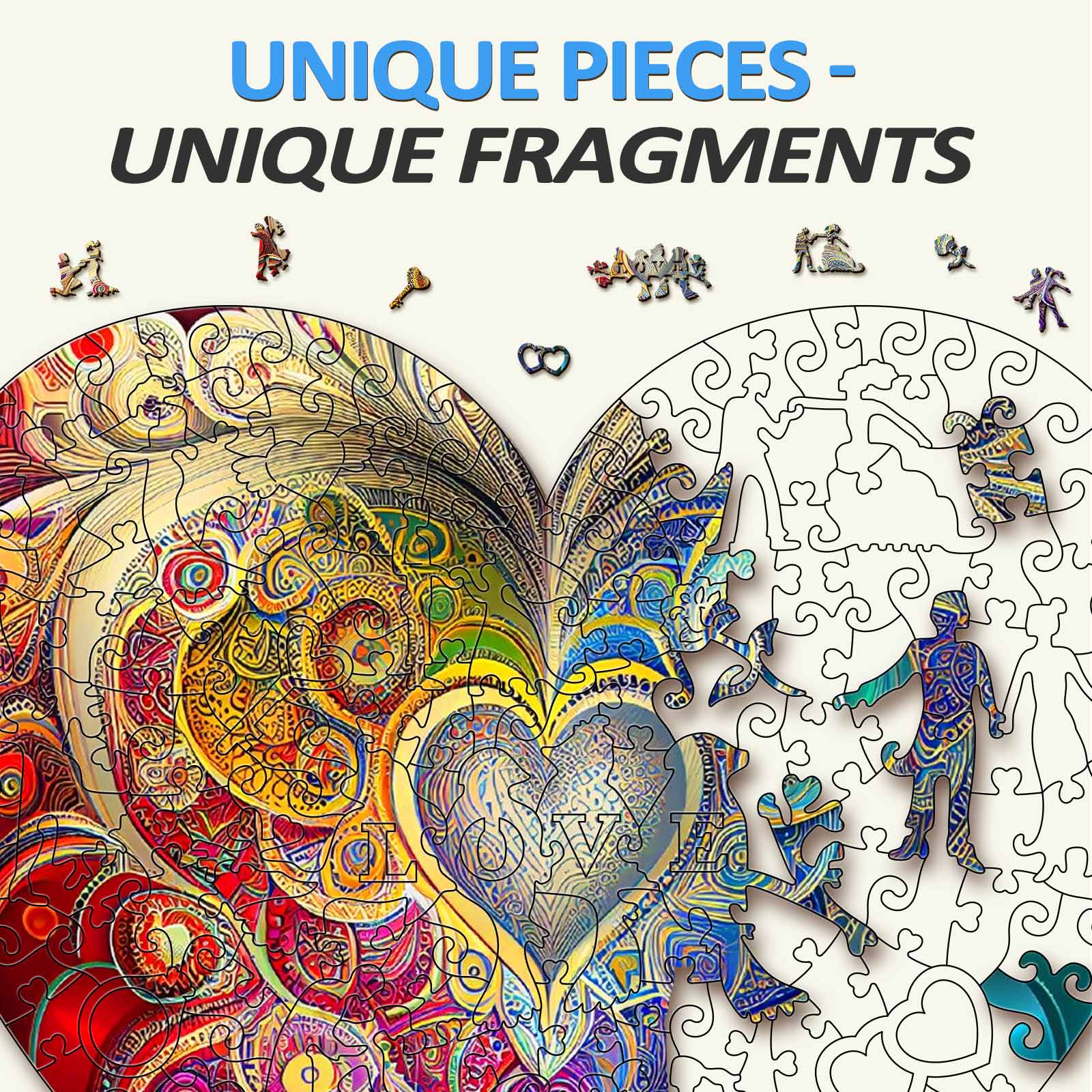 Brave Heart Wooden Jigsaw Puzzle