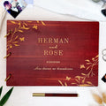 Wooden Wedding Guest Book - Photo Album - Wedding Decor