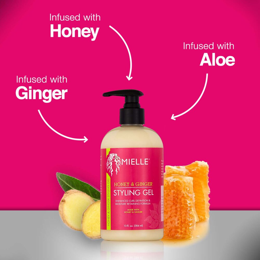 MIELLE Honey & Ginger Styling Gel