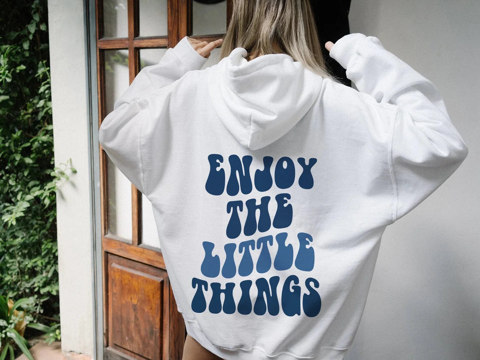 "Enjoy the little things" Hoodie by Godisabove™